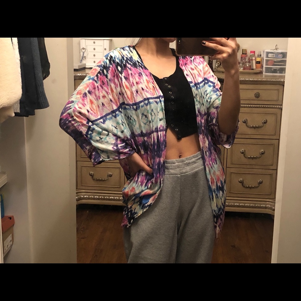 Multicolor summer cardigan